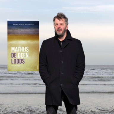 mathijs deen met zijn nieuwe boek de loods
