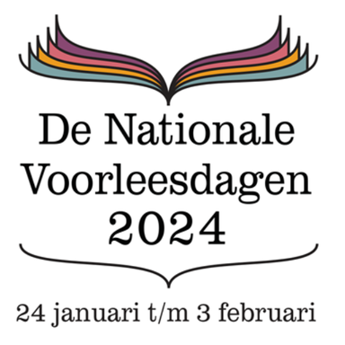Logo Nationale Voorleesdagen 2024